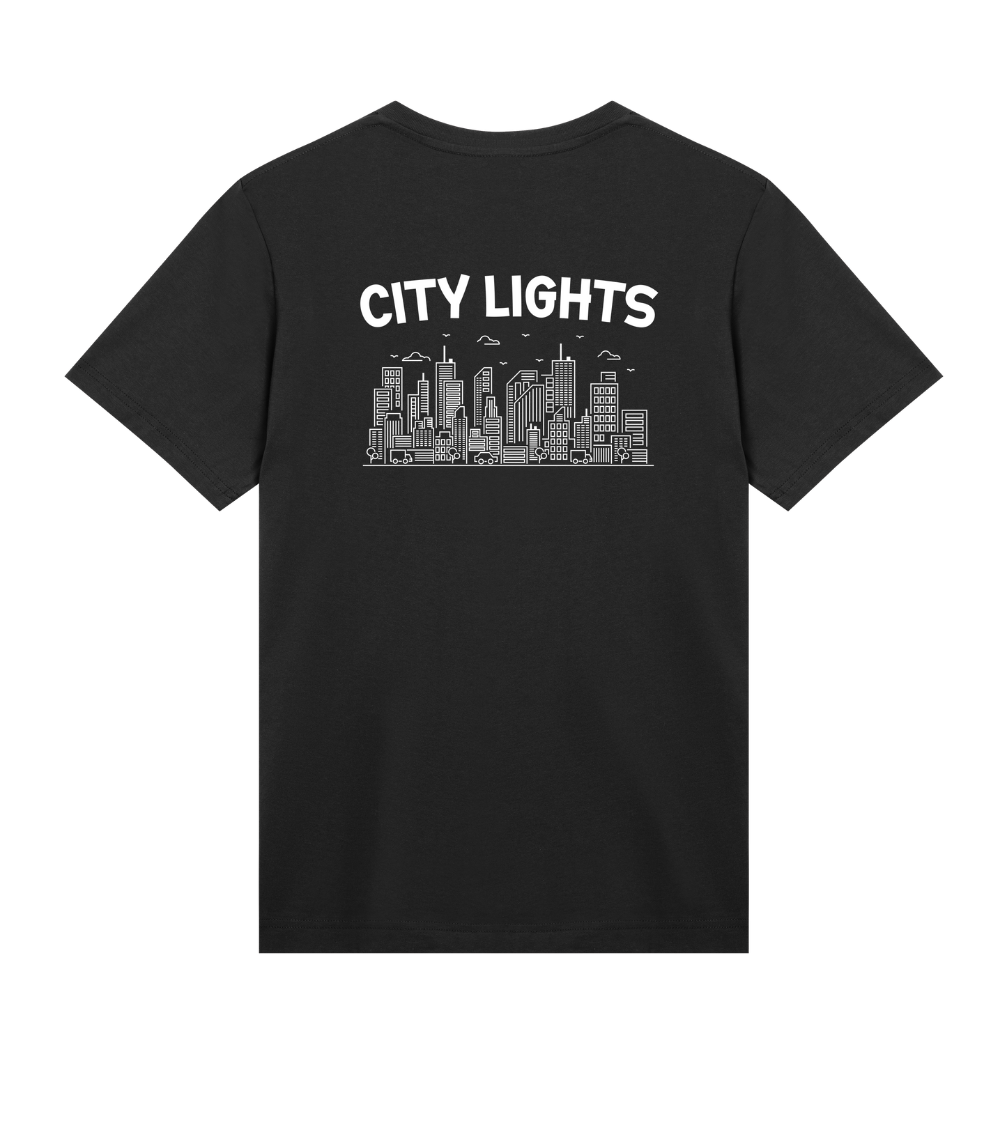 City Lights Tee Black