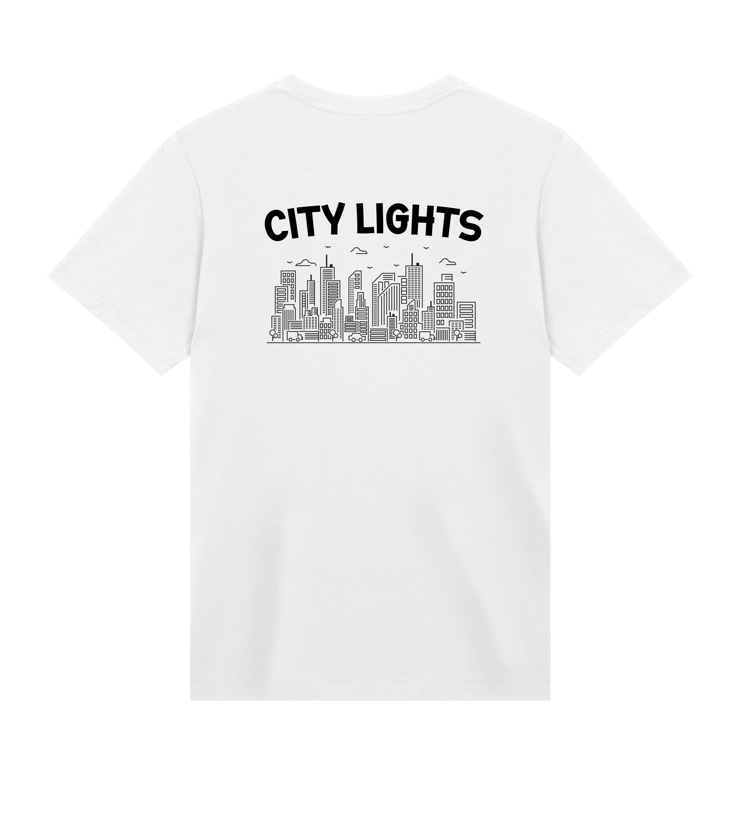 City Lights Tee White